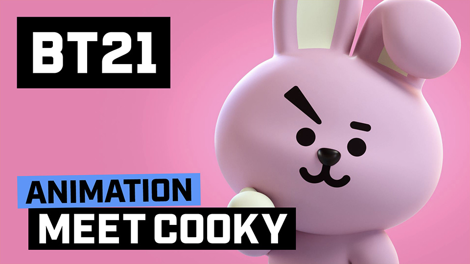 Cooky Bt21のピンクのうさぎ Cookyは誰のキャラクター 読み方をご紹介 Bts Heart Jsjnjtj