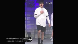 【BTS On Air】『[MPD]I NEED U (BTS Jung Kook Fancam) | @MCOUNTDOWN_2015年4月30日』YouTubeに公開された【動画】