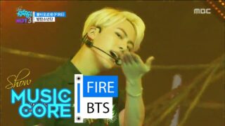 【BTS On Air】『Comeback stage BTS – FIREBTS(FIRE) Show Music core 2016年5月14日』YouTubeに公開された【動画】