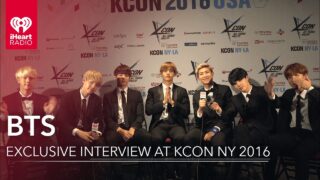 【BTS On Air】『BTS Interview & Sing Live @ KCON NY 2016』2016年7月15日YouTubeに公開された【動画】