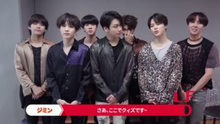 【BTS On Air】『ロッテ免税店 BTSが話している(JPN)』YouTubeに公開された【動画】