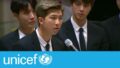 【BTS On Air】『BTS speech at the United Nations | UNICEF』YouTubeに公開された【動画】