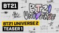 【BTS On Air】『[BT21] BT21 UNIVERSE 2  –  TEASER 1』YouTubeに公開された【動画】