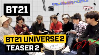 【BTS On Air】『[BT21] BT21 UNIVERSE 2 – TEASER 2』YouTubeに公開された【動画】