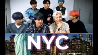 【BTS On Air】『Before their Saturday Night Live performance BTS told us their favorite things about NYC』YouTubeに公開された【動画】