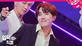 【BTS On Air】『4K Boy With Luv J-HOPE FanCam| @ MCOUNTDOWN』YouTubeに公開された【動画】