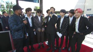 【BTS On Air】『BTS Red Carpet Interview – BBMAs 2019』②YouTubeに公開された【動画】