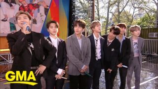 【BTS On Air】『Global music sensation BTS discuss opening the ‘GMA’ Summer Concert Series』YouTubeに公開された【動画】