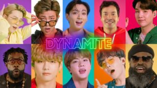 【BTS On Air】『BTS Jimmy Fallon and The Roots Sing Dynamite | The Tonight Show』YouTubeに公開された【動画】