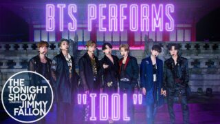 【BTS On Air】『BTS: IDOL | The Tonight Show Starring Jimmy Fallon』YouTubeに公開された【動画】