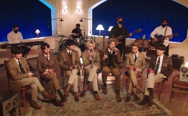 【BTS On Air】『Life Goes On MTV Unplugged』2021年3月3日YouTubeに公開された【動画】