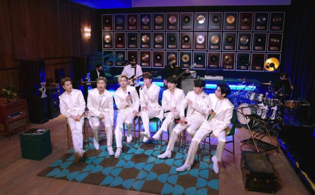 【BTS On Air】『Dynamite MTV Unplugged』2021年3月3日YouTubeに公開された【動画】