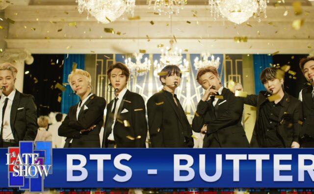 【BTS On Air】『Butter- The Late Show with Stephen Colbert』2021年5月26日YouTubeに公開された【動画】