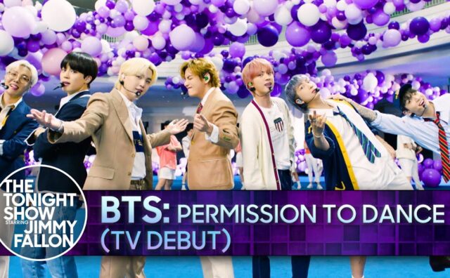 【BTS On Air】『Permission to Dance（TV Debut）』2021年7月14日YouTubeに公開された【動画】