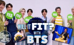 【BTS On Air】『Will It Fit？ with BTS』2021年7月24日YouTubeに公開された【動画】